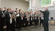 Schnupper-Singen: Der Gesangverein Hutschdorf unter der Leitung von Hans-Georg Busch macht’s möglich 