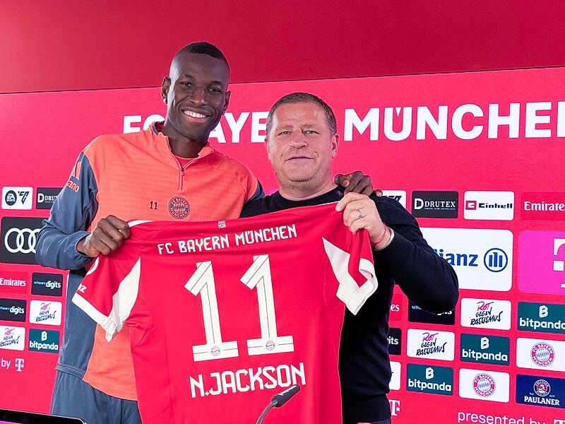 Fußball: Vorstellung von Neuzugang Nicolas Jackson