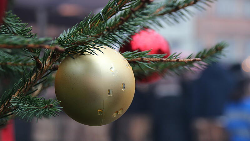 Festliche Stimmung beim Coburger Weihnachtsmarkt.