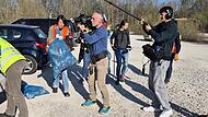 Ein Fernsehteam des BR hat die Aktion f&uuml;r die Sendung &bdquo;Frankenschau aktuell&ldquo; begleitet.Forchheim & Fr&auml;nkische Schweiz