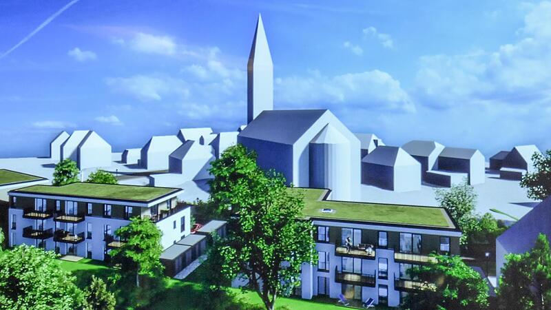 Das Modell f&uuml;r das Wohn-Projekt am Kirchplatz trifft in Ebermannstadt auf breite Zustimmung.Forchheim & Fr&auml;nkische Schweiz