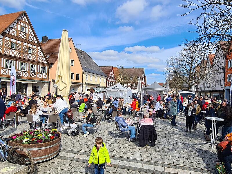 Eindr&uuml;cke vom Fr&uuml;hlingsmarkt in Ebermannstadt 2024Fr&uuml;hlingsmarkt Ebermannstadt 2024