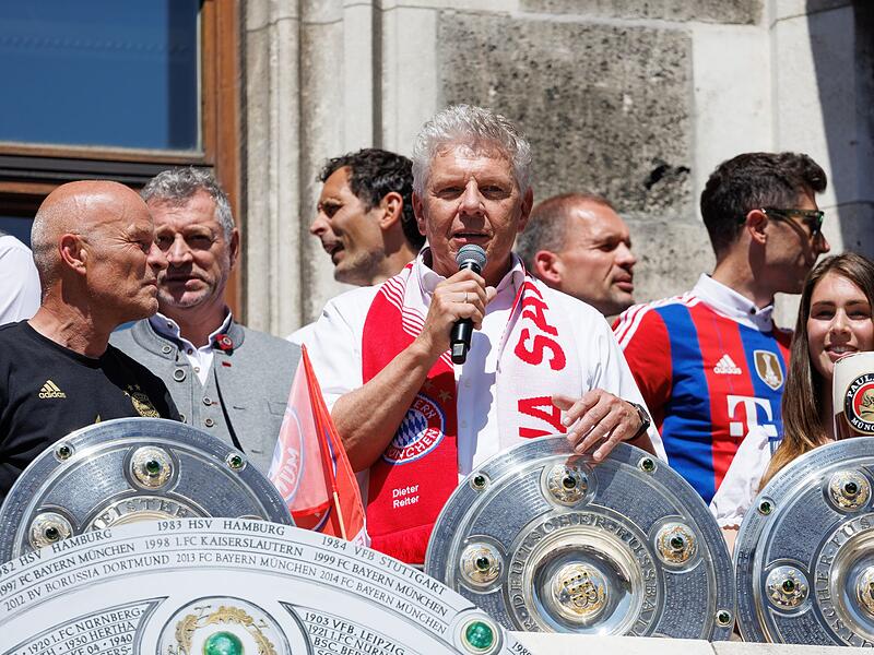 Meisterfeier FC Bayern M&uuml;nchen