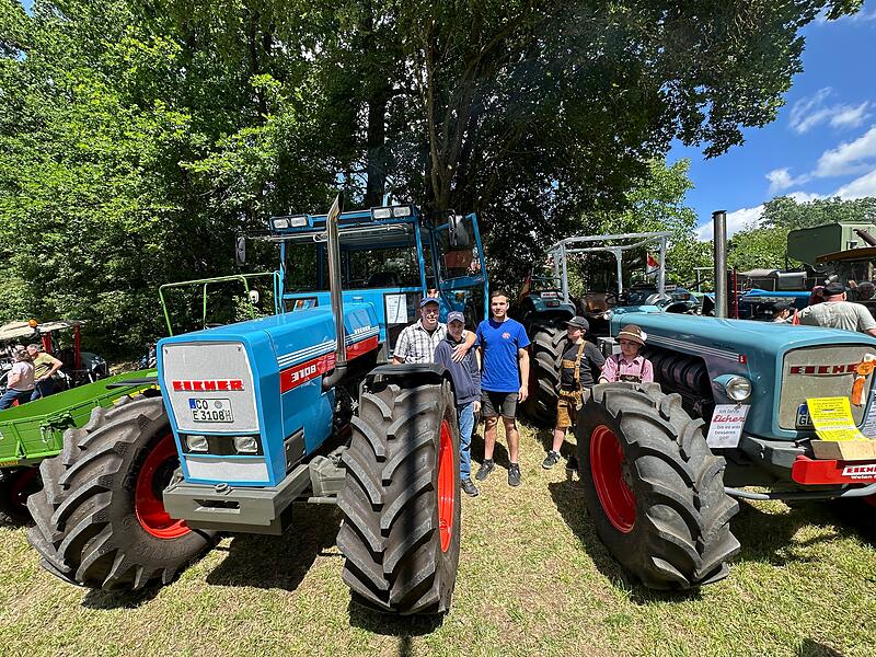 Eicher-Treffen in Krumbach: Hunderte Oldtimer kamen