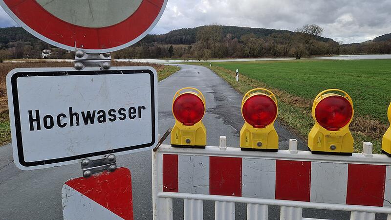 Hochwasser bei MitwitzHochwasser-Eins&auml;tze im Kreis Kronach