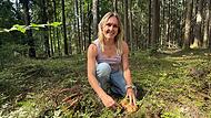 Pilzexpertin Anna Heimes aus Wirsberg