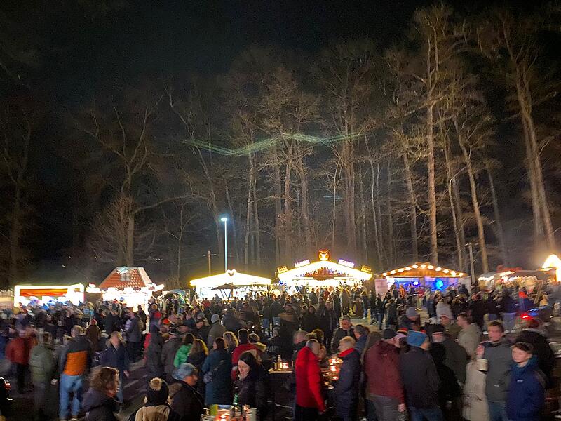 Volles Haus beim Forchheimer WinterzauberForchheimer Winterzauber