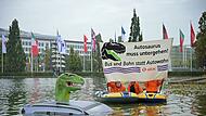 Protest vor IAA-Eröffnung