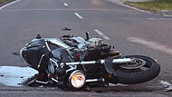 Motorrad, Unfall, Biker, Symbol Motorrad, Unfall, Biker, Symbol