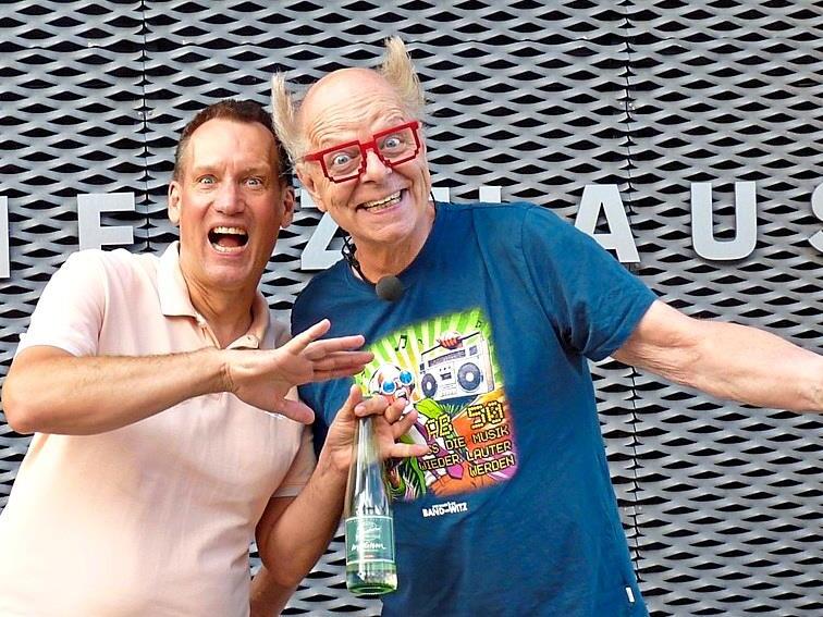 J&ouml;rg Kaiser (l.) und Atze Bauer kennen und erg&auml;nzen sich seit 20 Jahren.