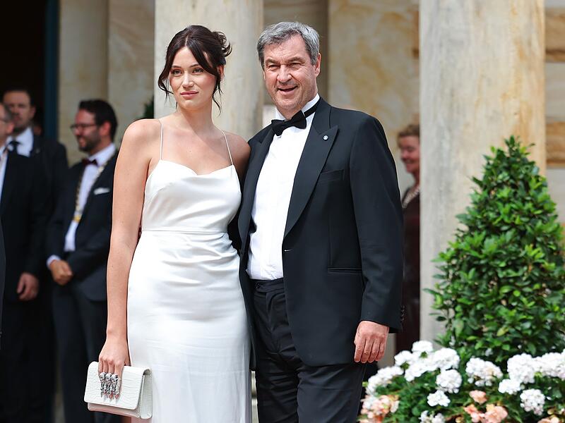 Markus S&ouml;der und seine Tochter Gloria-Sophie Burkandt