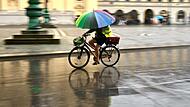 Regenwetter in Bayern