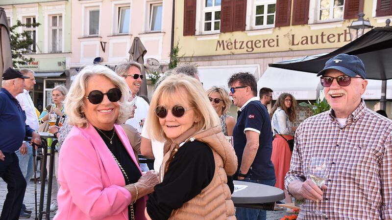 Impressionen von der Hilfsaktion auf dem Kulmbacher Marktplatz