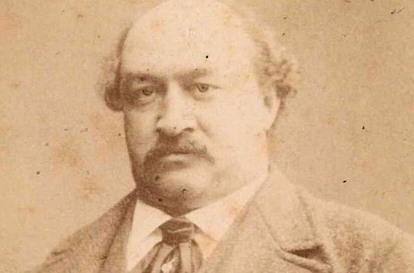 Der K&ouml;nigliche Notar Max Joseph Seelinger, Gr&uuml;nder der Vorl&auml;uferorganisation des Frankenwaldvereins.
