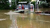 Hochwasser in Bayern - Allershausen