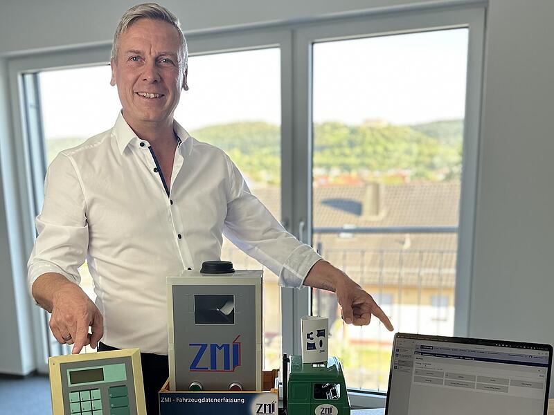 Steffen Berger gr&uuml;ndete vor 30 Jahren die Firma ZMI in Elfershausen.