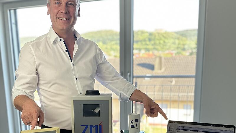 Steffen Berger gr&uuml;ndete vor 30 Jahren die Firma ZMI in Elfershausen.