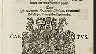Selbstbewusster Musiker: Melchior Franck ließ 1603 die „Reuterliedlein“ drucken, eine Sammlung von Volksliedern. Franck hatte die Lieder vierstimmig gesetzt und schenkte die Sammlung seinem neuen Arbeitgeber Herzog Casimir.