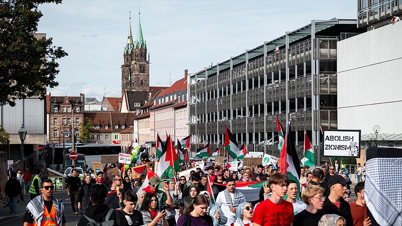 „Rise4Gaza“ Demonstration - Nürnberg