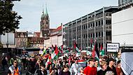 „Rise4Gaza“ Demonstration - Nürnberg