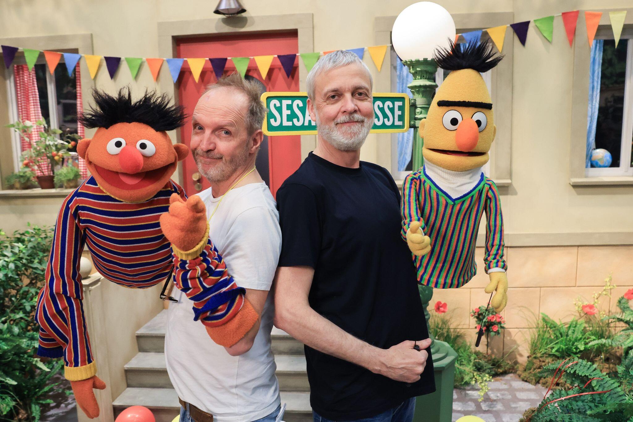 50 Jahre Deutsche Sesamstraße _ Ernie, Bert, Grobi, Tiffy und Samson ...