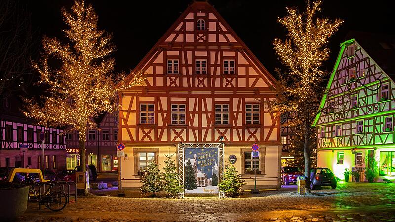 &Uuml;ppige Weihnachtsbeleuchtungen wie hier in Herzogenaurach k&ouml;nnte es in diesem Jahr in manchen Regionen nicht mehr geben.