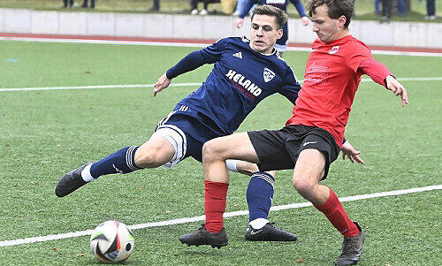Tim Holzheid (links) rangiert auf der „Mönche“-internen Torschützenliste auf Platz 3. Tim Holzheid (links) rangiert auf der „Mönche“-internen Torschützenliste auf Platz 3.