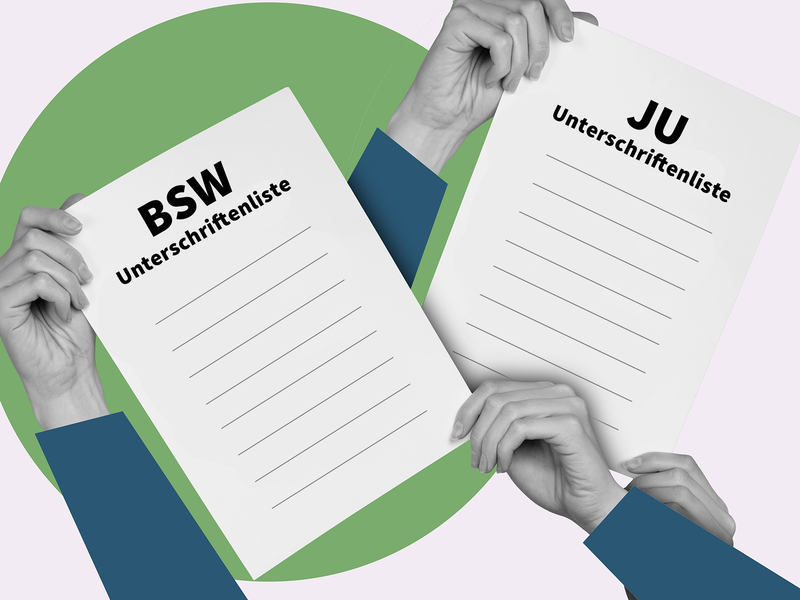 JU Coburg-Land und BSW brauchen Unterst&uuml;tzungsunterschriften f&uuml;r die Kommunalwahl