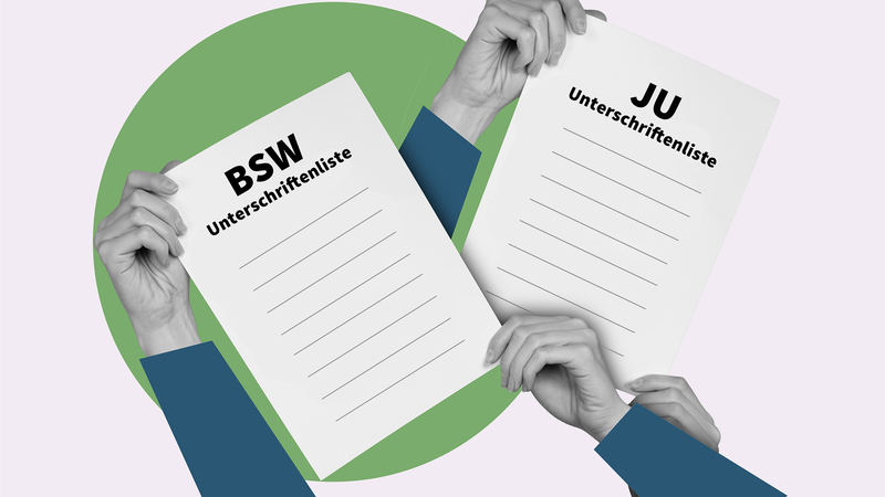 JU Coburg-Land und BSW brauchen Unterstützungsunterschriften für die Kommunalwahl JU Coburg-Land und BSW brauchen Unterstützungsunterschriften für die Kommunalwahl