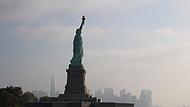 Die Freiheitsstatue in New York