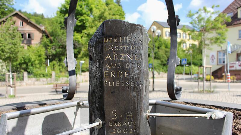 Mit den Bad Br&uuml;ckenauer Heilquellen pr&auml;sentiert sich die Stadt nach au&szlig;en. Ein Gesamtkonzept zur Vermarktung fehlt jedoch.