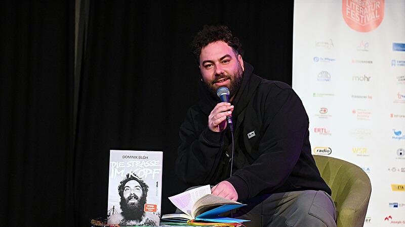 Dominik Bloh erzählte in Bamberg aus seinem Leben Dominik Bloh erzählte in Bamberg aus seinem Leben