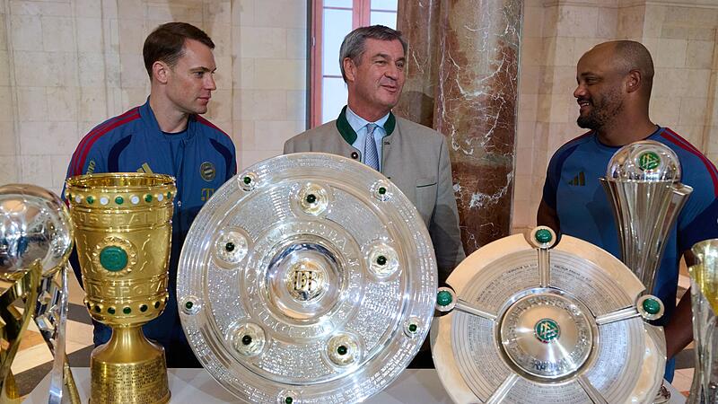 Empfang FC Bayern M&uuml;nchen in Staatskanzlei