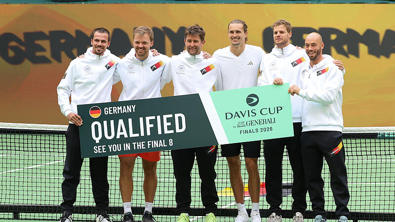 Die deutsche Davis-Cup-Mannschaft hat sich für die Endrunde in Bologna qualifiziert. Die deutsche Davis-Cup-Mannschaft hat sich für die Endrunde in Bologna qualifiziert.