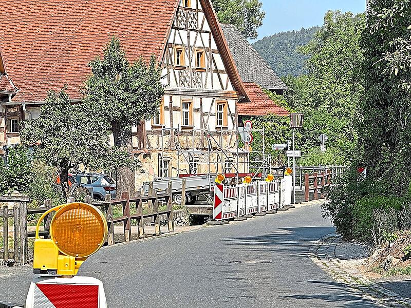 Die Ortsdurchfahrt von Pretzfeld wird ab dem 8. September gesperrt. Martin LandeckForchheim & Fränkische Schweiz Die Ortsdurchfahrt von Pretzfeld wird ab dem 8. September gesperrt.