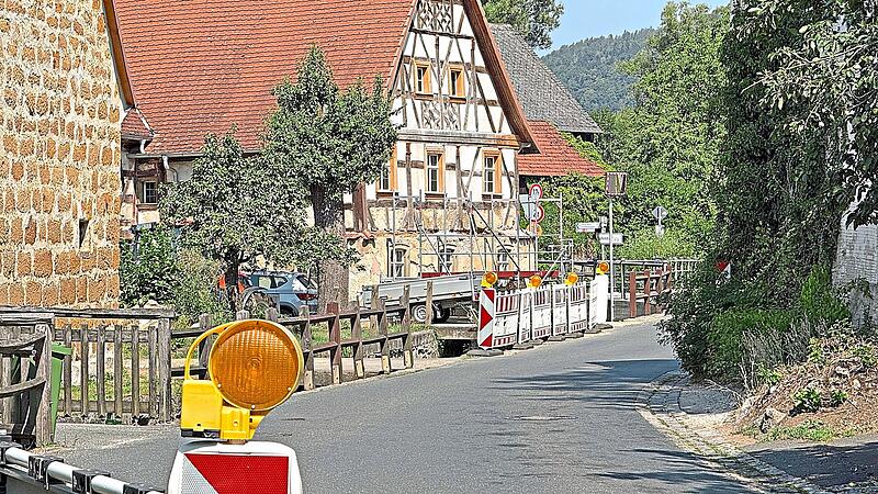 Die Ortsdurchfahrt von Pretzfeld wird ab dem 8. September gesperrt. Martin LandeckForchheim & Fränkische Schweiz Die Ortsdurchfahrt von Pretzfeld wird ab dem 8. September gesperrt.