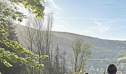 Ein freier Ausblick auf den Lebensraum.