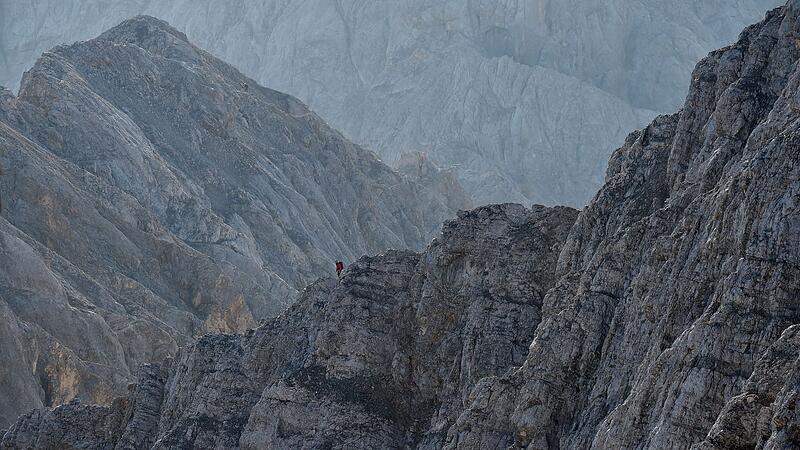 Sonnenaufgang auf der Zugspitze