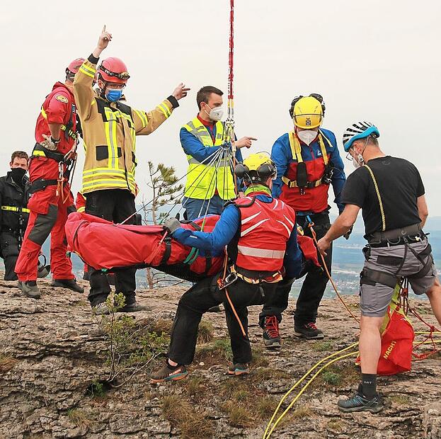 Zwei Männer stürzten in diesem Jahr aus Unachtsamkeit vom Hochplateau des Staffelbergs – einer im Mai, ein anderer im November.