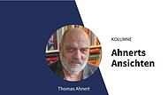 Thomas Ahnert kommentiert Thomas Ahnert kommentiert