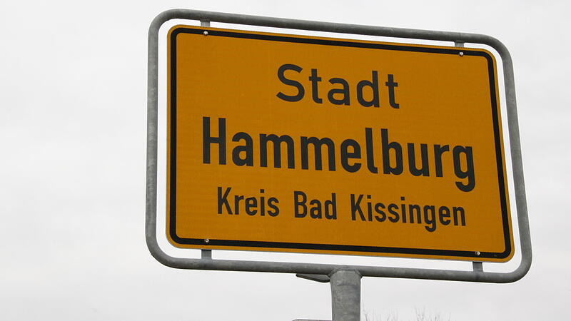 Stadt Hammelburg Symbol Ortsschild