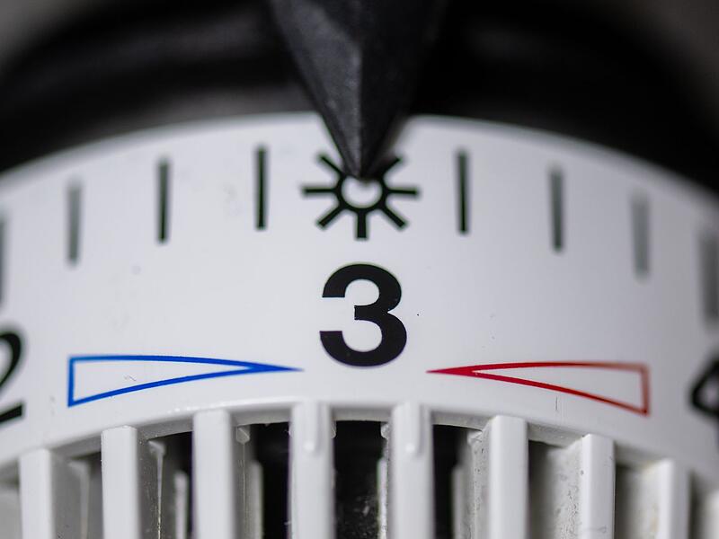 Thermostat einer Heizung