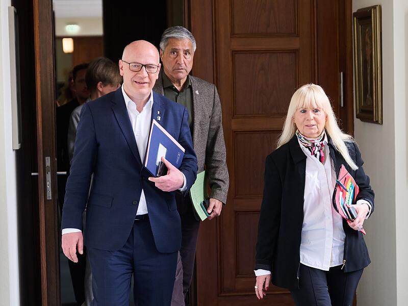 Kai Wegner, Kaweh Niroomand und Iris Spranger