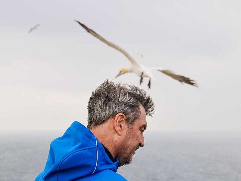 Bayerns Ministerpräsident Söder auf Helgoland