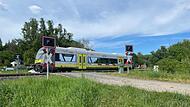 Der Bahnübergang Weinbrücke soll geschlossen werden.