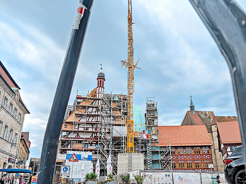 Forchheims Rathausbaustelle im Fokus: Wie bei allen Großprojekten dieser Art muss auch in Forchheim das Programm Kunst am Bau mitgedacht werden.Stephan Großmann Forchheims Rathausbaustelle im Fokus: Wie bei allen Großprojekten dieser Art muss auch in Forchheim das Programm Kunst am Bau mitgedacht werden.Stephan Großmann