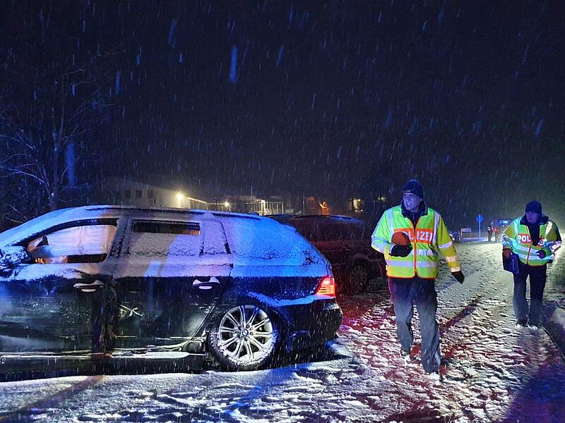Auch bei Grafendobrach sind mehrere Autos kollidiert.