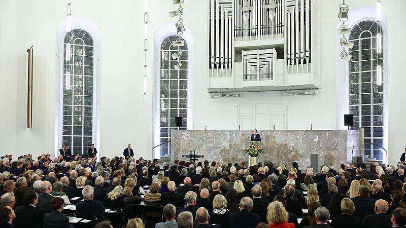 Gedenkfeier für früheren Bankier Friedrich von Metzler