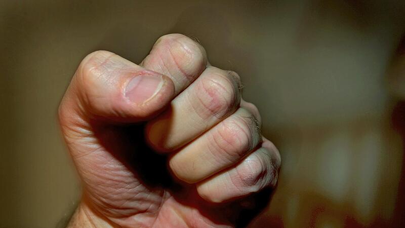 Ein Kronacher steht wegen  einer Morddrohung vor Gericht.