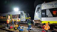 Zugkollision im Hauptbahnhof Bayreuth